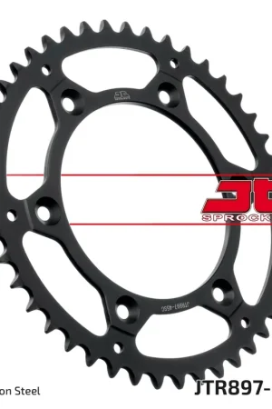 JT SPROCKETS - REAR STEEL SC 45T, 520 - Sprockets - SELF CLEANING Betrouwbaar